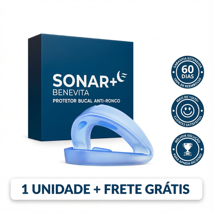 Sonar+ zenvita® - Protetor Bucal Anti-Ronco - OFERTA BLACK ESTENDIDA🔥 LEVE MAIS PAGANDO MENOS (ÚLTIMO DIA)